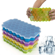 Yuming Factory  Ice Cube Trays with Lids Ice Cube Molds 4Pack for Chilled Drinks, Whiskey & Cocktails